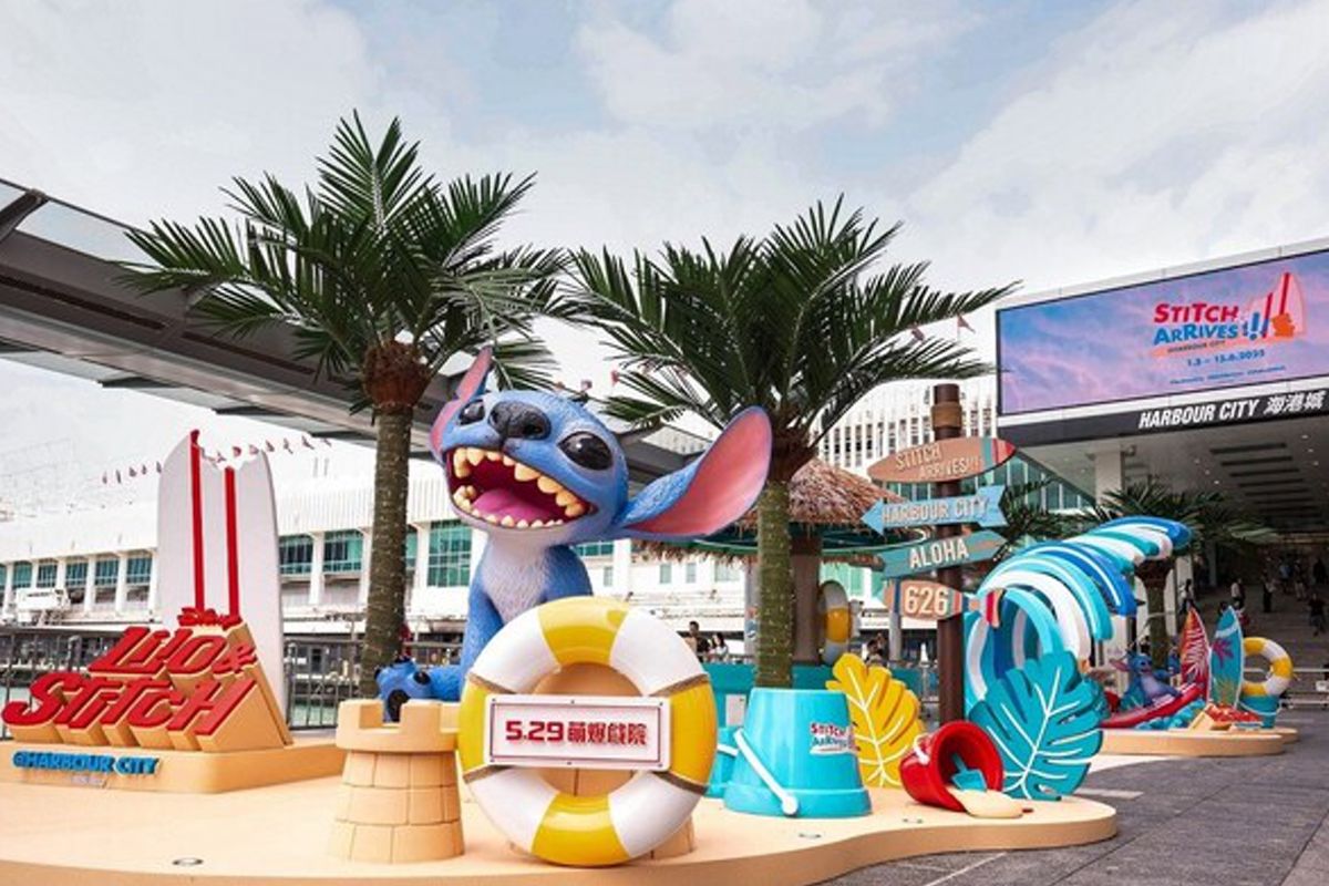 Hong Kong's Largest Stitch Solo Event "STITCH ARRIVES!!!" At Harbour City Shopping Mall Opens Now!